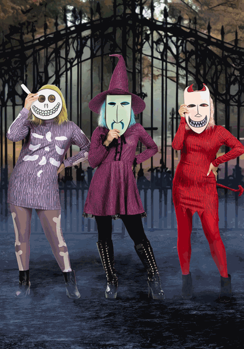 Nightmare Before Christmas Barrel Costume Dress for Women 6 Nightmare Before Christmas Barrel Costume Dress for Women