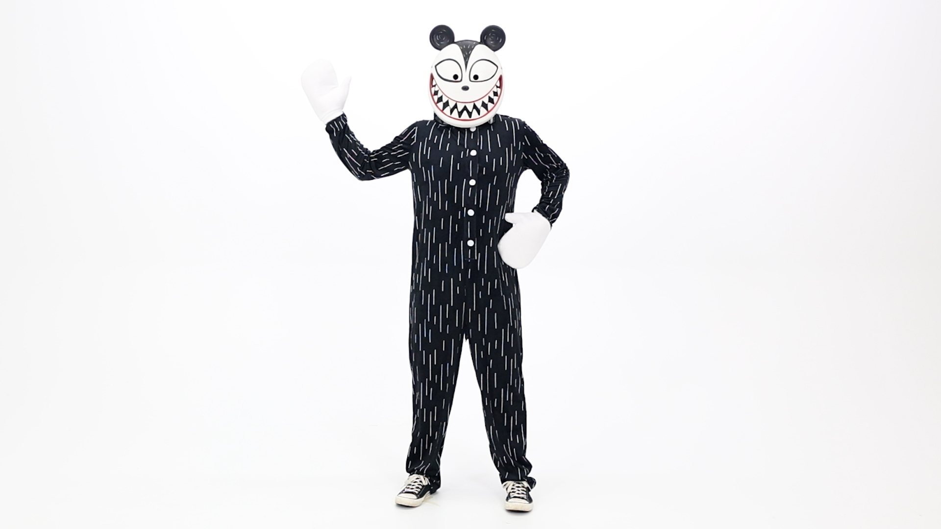 Nightmare Before Christmas Scary Teddy Costume for Adults