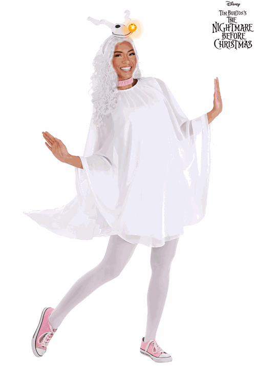Disney Nightmare Before Christmas Zero Women's Costume