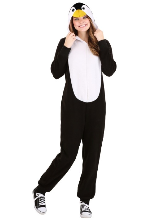 Adult Pajama Penguin Costume 3 Adult Pajama Penguin Costume