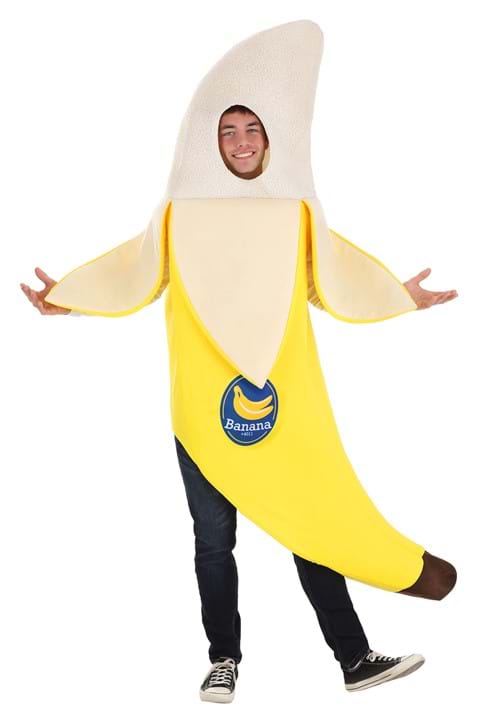 Peeled Banana Adult Costume