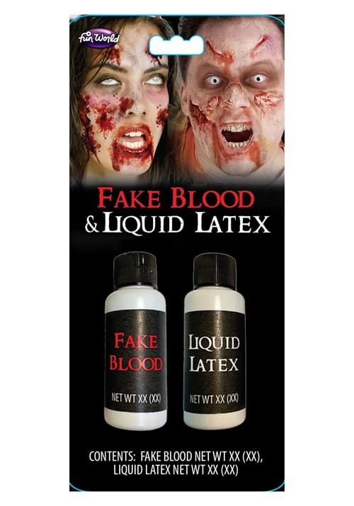 1oz Blood & Liquid Latex Makeup Duo Set