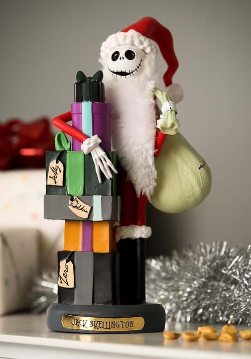 10-Inch Nightmare Before Christmas Nutcracker Jack Skellington Decoration