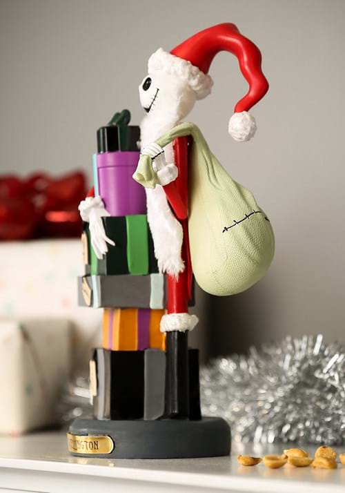 10-Inch Nightmare Before Christmas Nutcracker Jack Skellington Decoration