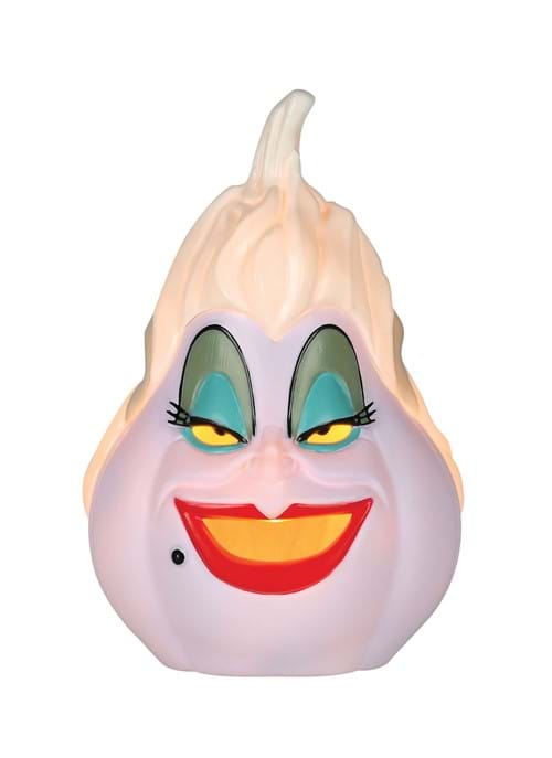 10-Inch Disney Light Up Ursula Pumpkin Decoration