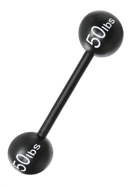 100lbs Strongman Barbell Prop