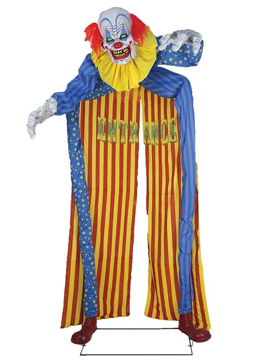 10FT Animated Looming Clown Archway Decoration 5 10FT Animated Looming Clown Archway Decoration