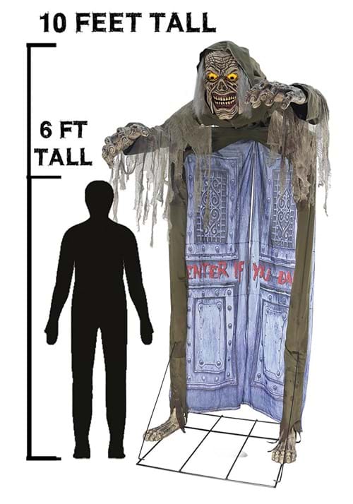 10FT Animated Looming Ghoul Archway Decoration