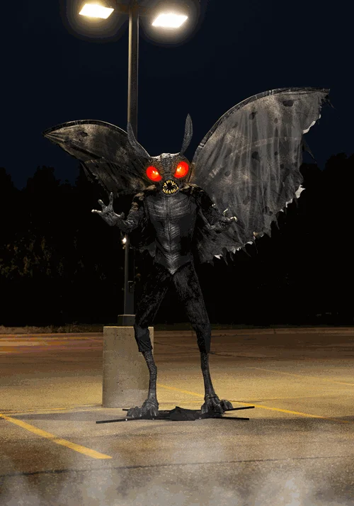 11.5FT Animatronic Mothman Decoration