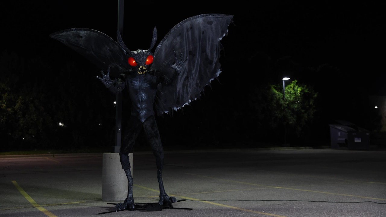 11.5FT Animatronic Mothman Decoration