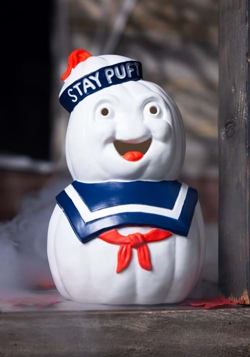 12-Inch Ghostbusters Stay Puft Light Up Pumpkin Decoration