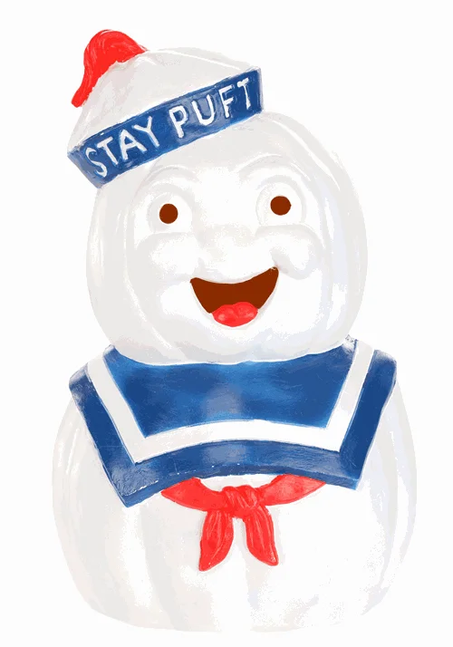 12-Inch Ghostbusters Stay Puft Light Up Pumpkin Decoration