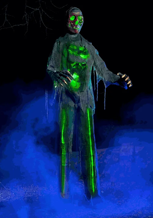 12FT Lighted Zombie Decoration