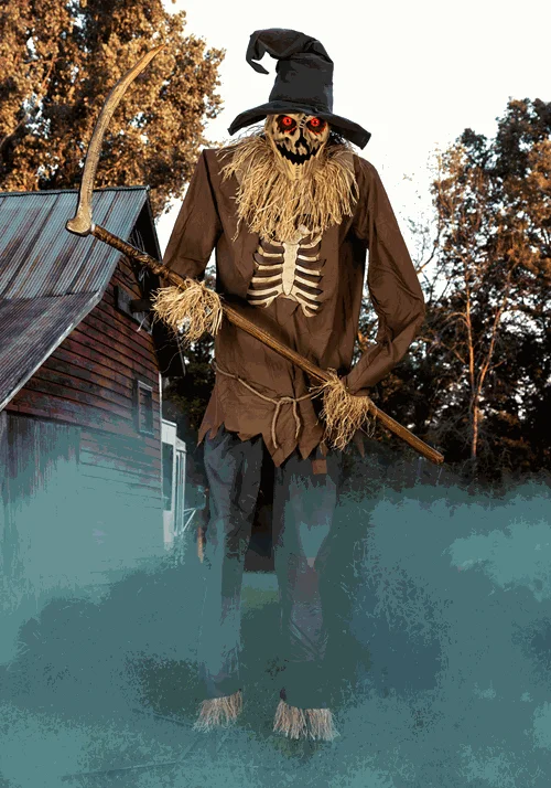 12FT Animatronic Scarecrow Decoration - Tekky