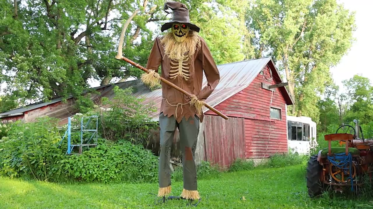 12FT Animatronic Scarecrow Decoration - Tekky