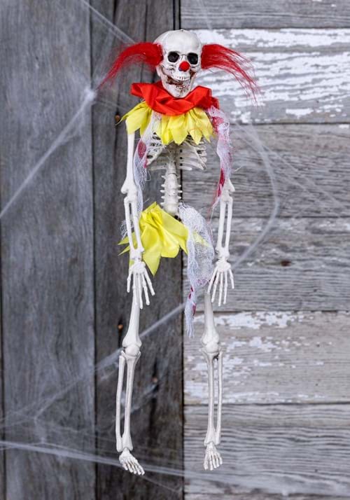 16-Inch Skeleton Clown Prop