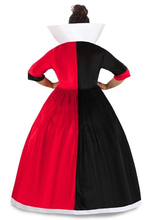 Plus Size Deluxe Disney Queen of Hearts Costume for Women