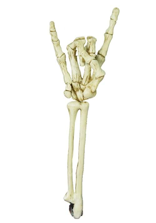 20-Inch Rock On Skeleton Hand Decoration