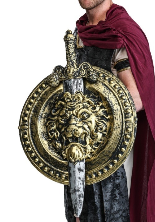 20 Gladiator Shield W/ 29 Sword Set