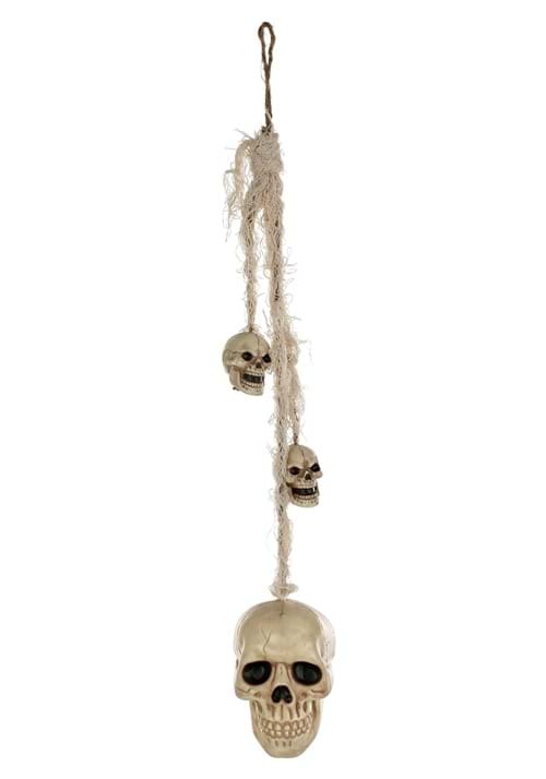 20-Inch Hanging Skulls Halloween Decoration