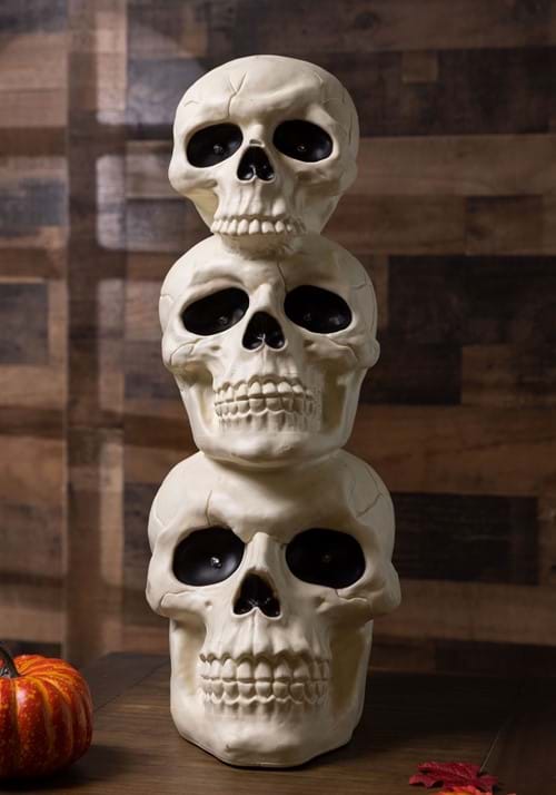 27.5-Inch Light Up Skull Totem Prop 4 27.5-Inch Light Up Skull Totem Prop