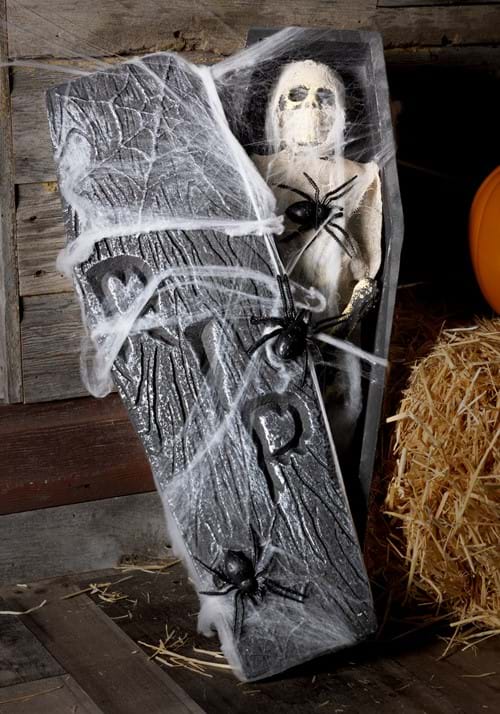 27-Inch Mummy Coffin Prop