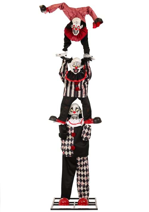12FT 3-Stacked Acrobatic Clowns Animatronic - Brick Thunder 10 12FT 3-Stacked Acrobatic Clowns Animatronic - Brick Thunder