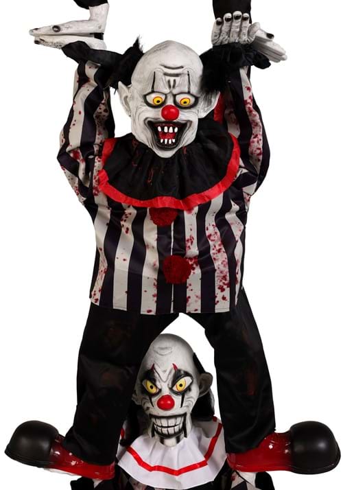 12FT 3-Stacked Acrobatic Clowns Animatronic - Brick Thunder 4 12FT 3-Stacked Acrobatic Clowns Animatronic - Brick Thunder