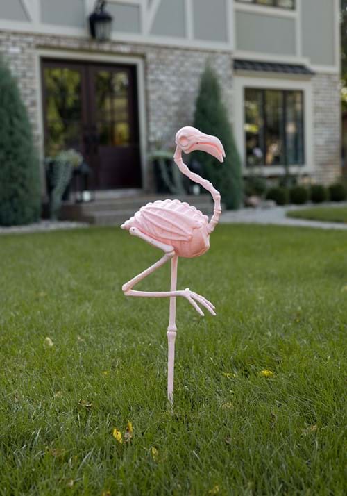 30-Inch Glow in the Dark Pink Flamingo Decoration