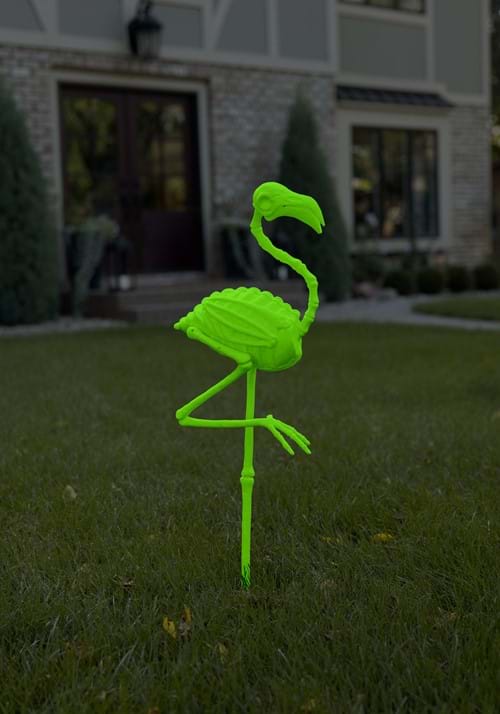 30-Inch Glow in the Dark Pink Flamingo Decoration