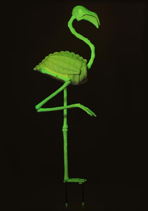 30-Inch Glow in the Dark Pink Flamingo Decoration