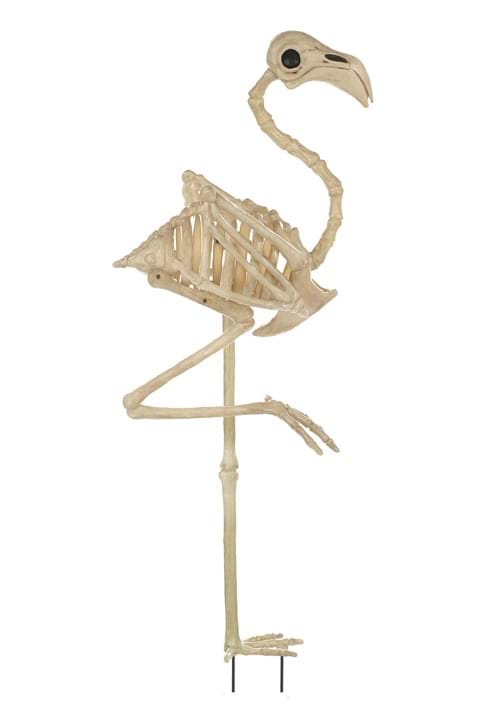 34-Inch Skeleton Flamingo Prop Decoration 3 34-Inch Skeleton Flamingo Prop Decoration