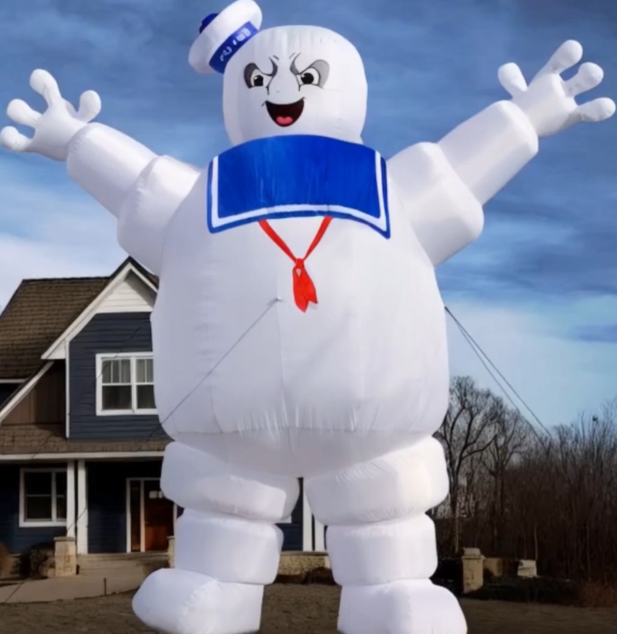 Inflatable 50FT Stay Puft Marshmallow Man Decoration
