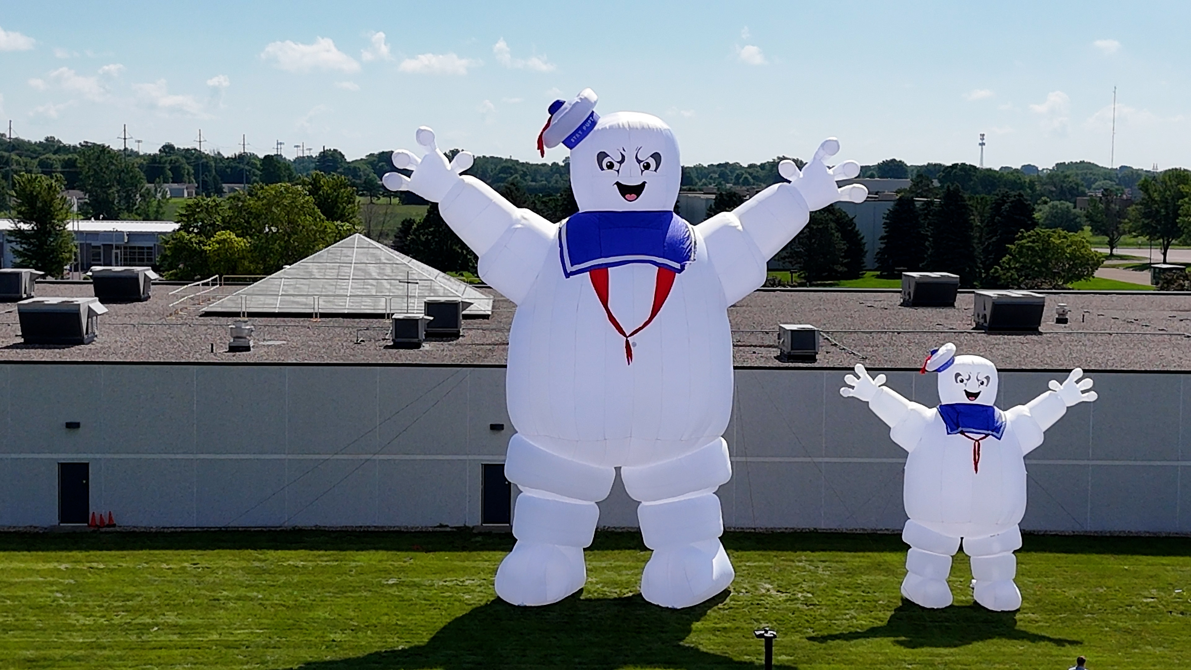 Inflatable 50FT Stay Puft Marshmallow Man Decoration