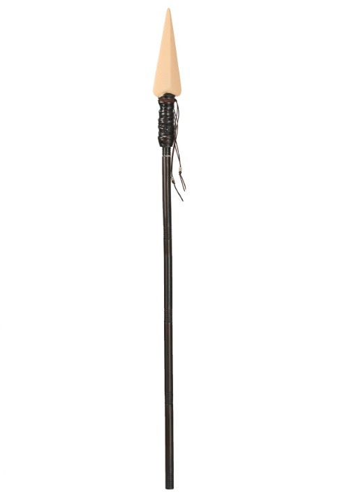 57-Inch Faux Bone Tip Costume Spear