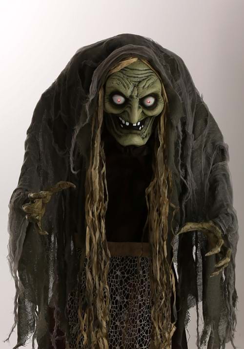 5FT Animatronic Hag the Witch Decoration - Scream Saver 4 5FT Animatronic Hag the Witch Decoration - Scream Saver