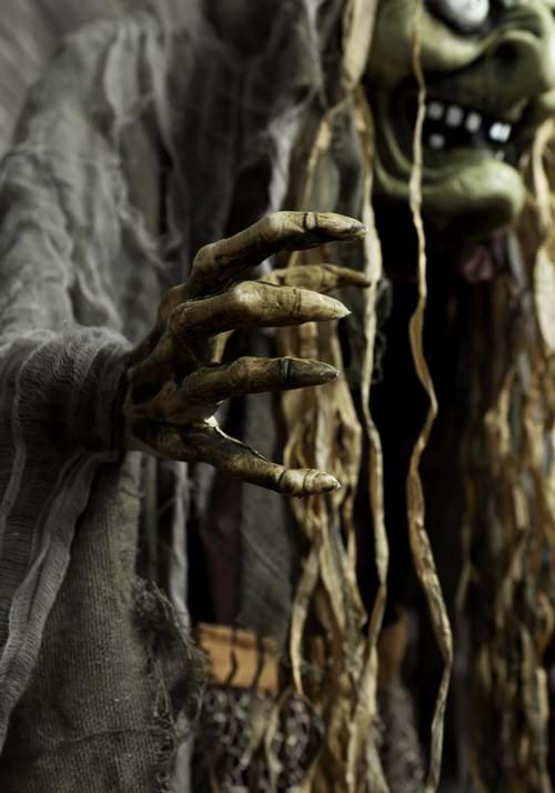 5FT Animatronic Hag the Witch Decoration - Scream Saver 5 5FT Animatronic Hag the Witch Decoration - Scream Saver
