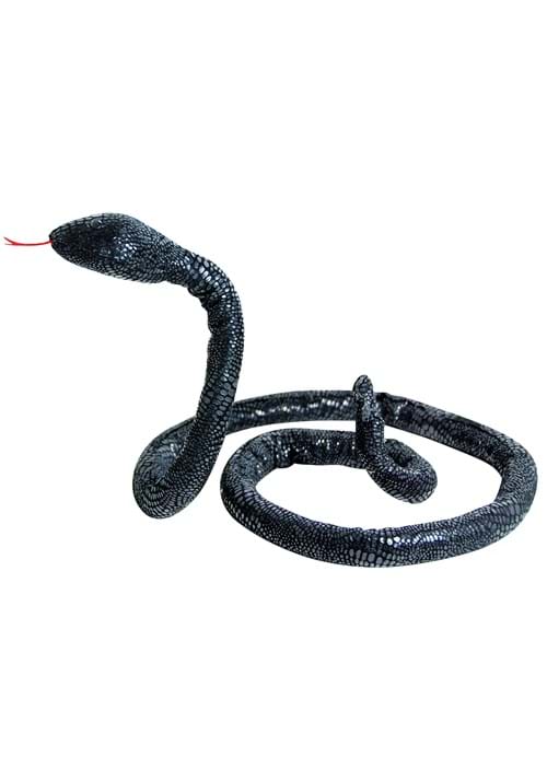 5FT Black Snake Poseable Halloween Decoration
