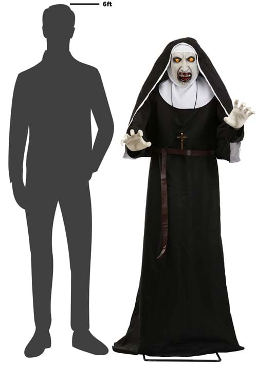5.4FT Animatronic The Nun Decoration