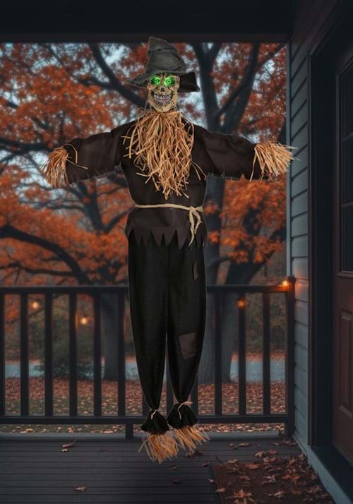 67-Inch Hanging Halloween Scarecrow Decoration - Scream Saver