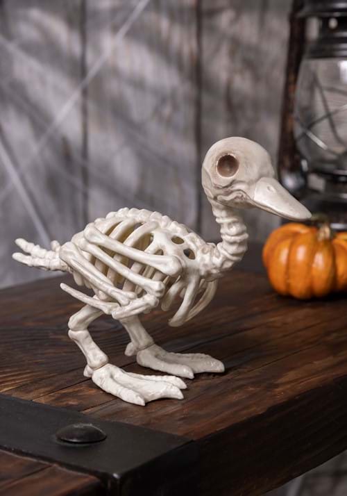 7.75-Inch Duckling Skeleton Bones Decoration