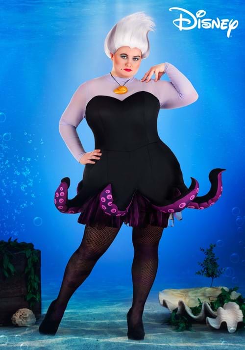 Plus Deluxe Disney Little Mermaid Ursula Costume for Women