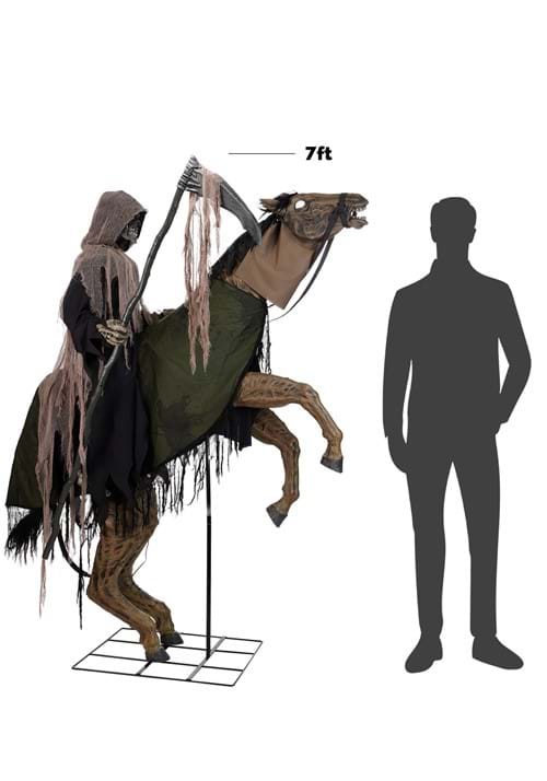 7FT Animatronic Reaper's Ride Decoration 4 7FT Animatronic Reaper's Ride Decoration
