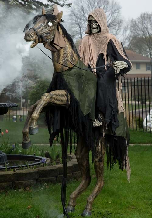 7FT Animatronic Reaper's Ride Decoration 9 7FT Animatronic Reaper's Ride Decoration