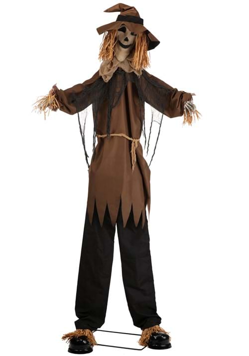 8FT Animated Hellgore the Haunted Scarecrow Decoration - Scream Saver
