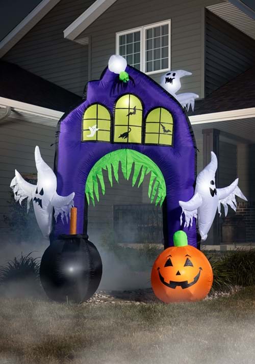 9FT Inflatable Ghostly Castle Arch Decoration