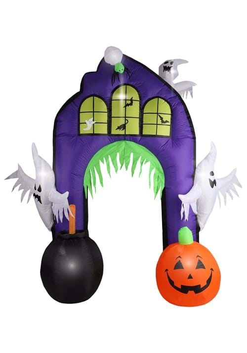 9FT Inflatable Ghostly Castle Arch Decoration