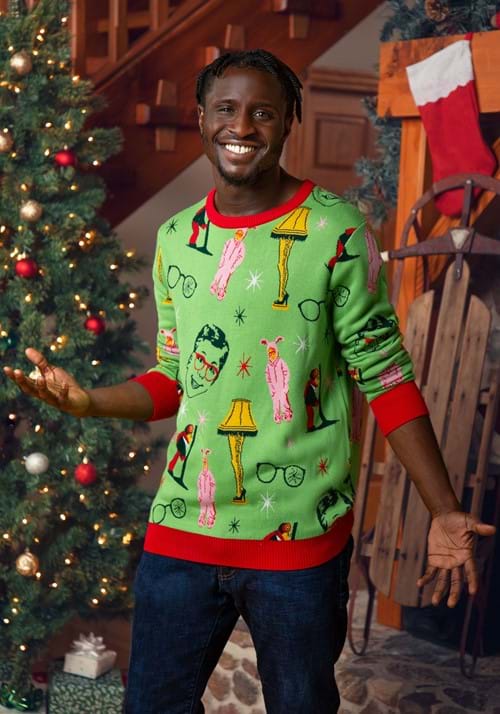 Adult A Christmas Story Ugly Christmas Sweater