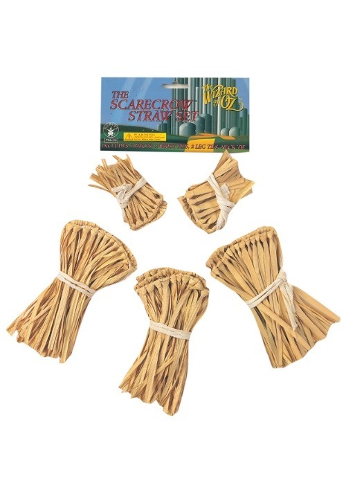 Five-Piece Scarecrow Straw Kit