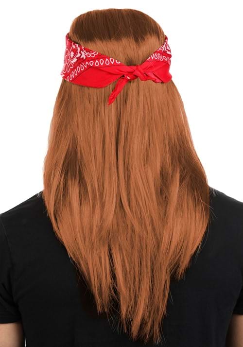 Long 80's Rocker Men's Costume Wig